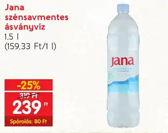 Jana szénsavmentes ásványvíz 1,5l