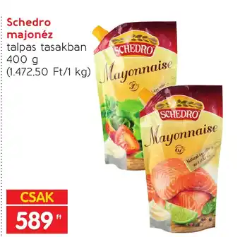 Spar Schedro majonéz 400g ajánlat