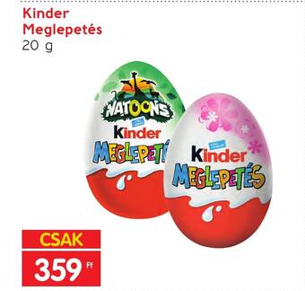 Spar Kinder Meglepetés 20g ajánlat
