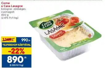 Come a Casa Lasagne 400g