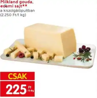 Spar Milkland gouda, ecami sajt 10dkg ajánlat