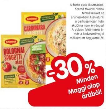 Spar Maggi alap árából ajánlat