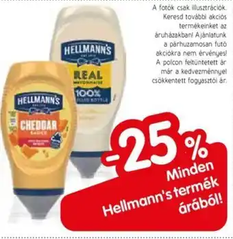 Hellmann's termék árából