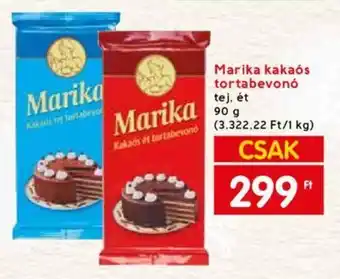 Spar Marika kakaós tortabevonó 90g ajánlat
