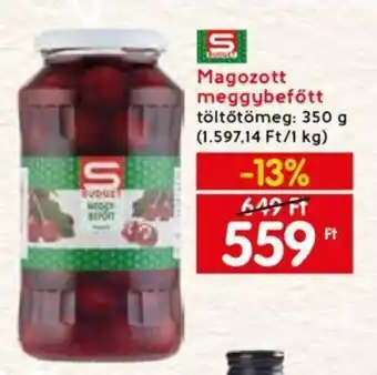 Magozott meggybefőtt 350 g