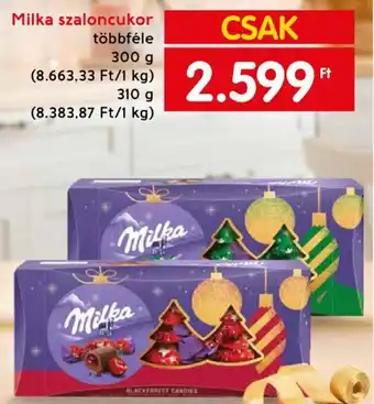 Milka szaloncukor 300g