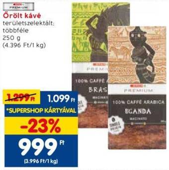 Spar Őrölt kávé 250g ajánlat