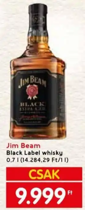 Spar Jim Beam Black Label whisky 0,7l ajánlat