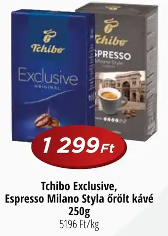 Real Tchibo Exclusive, Espresso Milano Styla őrölt kávé 250g ajánlat