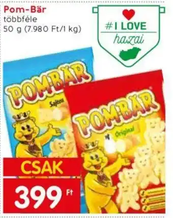 Pom-Bär többféle 50g