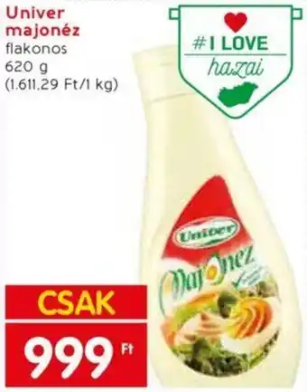 Univer majonez 620g