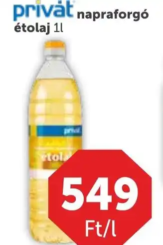 napraforgó etolaj 1l