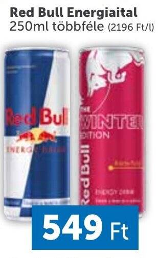 PRIVÁT Red Bull Energiaital 250ml ajánlat