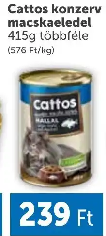 PRIVÁT Cattos konzerv macskaeledel 415g ajánlat