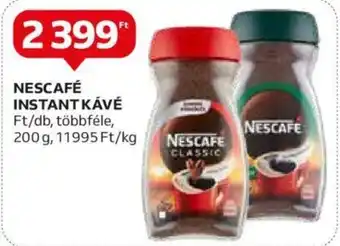 Auchan NESCAFÉ INSTANT KÁVÉ 200 g ajánlat