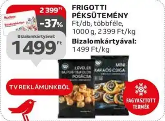Auchan FRIGOTTI PÉKSÜTEMÉNY 1000g ajánlat
