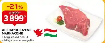 Auchan AUCHAN KEDVENC MARHACOMB 1kg ajánlat