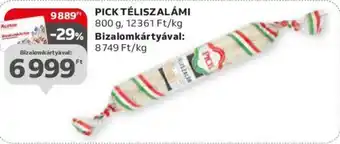 Auchan PICK TÉLISZALÁMI 800 g ajánlat