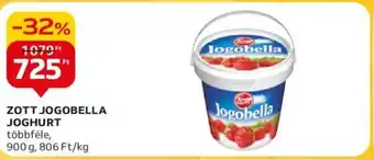 Auchan ZOTT JOGOBELLA JOGHURT 900g ajánlat