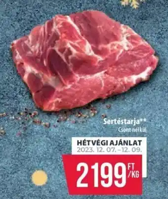 Coop Sertéstarja 1kg ajánlat