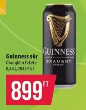 Coop Guinness sör 0,44l ajánlat