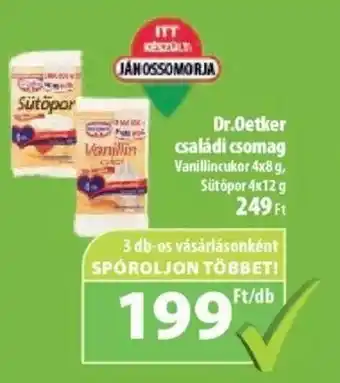 Coop Dr Oetker családi csomag 4x12g ajánlat