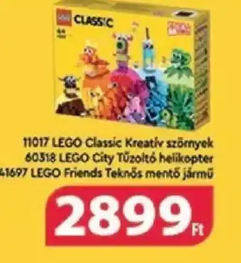 11017 LEGO Classic Kreatív szörnyek