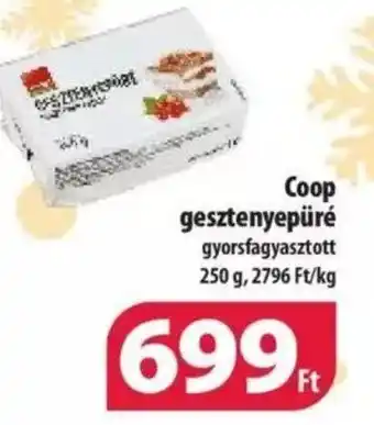 Coop Coop gesztenyepüré 250g ajánlat