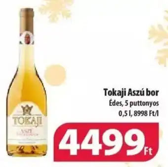 Tokaji Aszú bor 0,5l