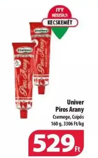 Coop Univer Piros Arany 160g ajánlat