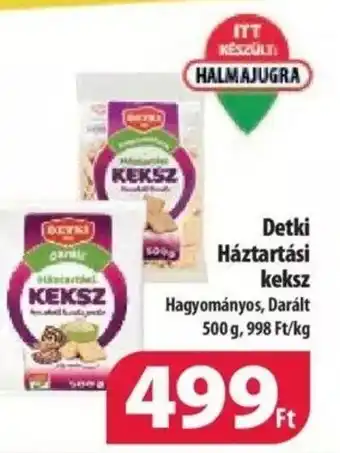 Coop Detki Háztartási keksz 500g ajánlat