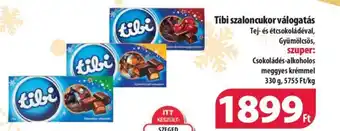 Coop Tibi szaloncukor válogatás 330g ajánlat