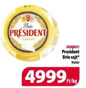Coop President Brie sajt 1kg ajánlat