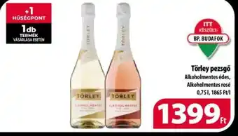 Törley pezsgő 0,75l
