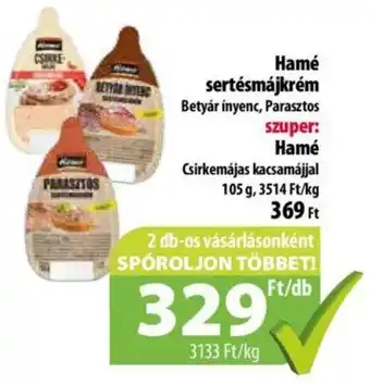 Coop Hamé sertésmájkrém 105g ajánlat
