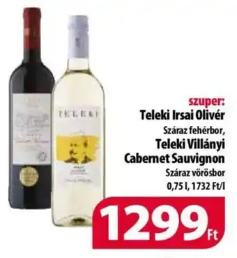 Teleki Irsai Olivér 0,75l