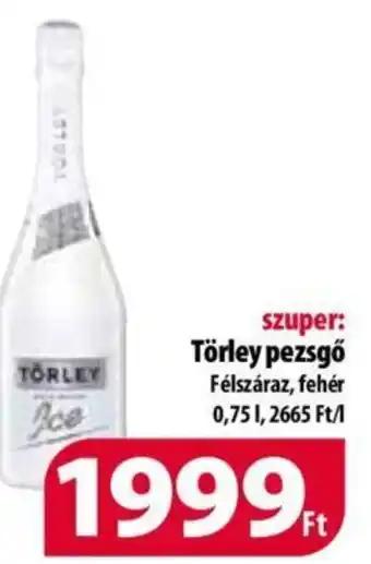 Törley pezsgő 0,75l