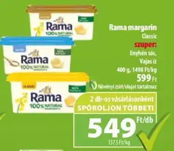Coop Rama margarin 400g ajánlat