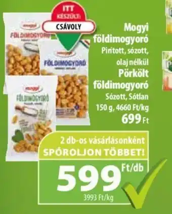 Coop Mogyi földimogyoró 150g ajánlat
