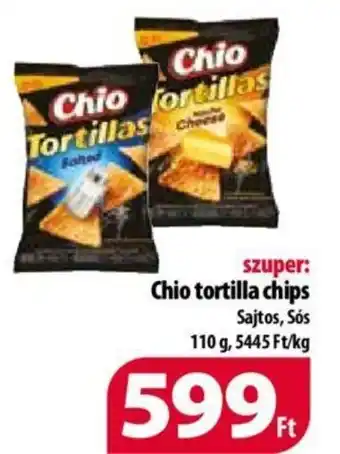 Coop Chio tortilla chips 110g ajánlat
