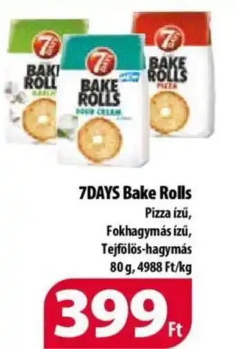 Coop 7DAYS Bake Rolls 80g ajánlat
