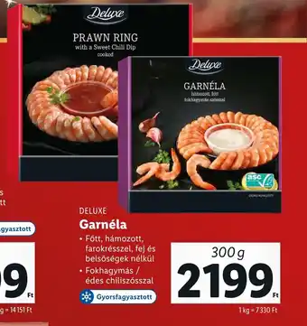 Lidl DELUXE Garnéla 300g ajánlat
