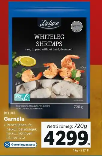 DELUXE Garnéla 720g