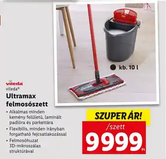 Lidl vileda Ultramax felmosószett ajánlat