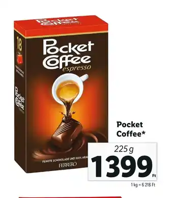 Lidl Pocket Coffee 225g ajánlat