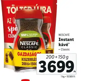 Lidl NESCAFÉ Instant kávé 350g ajánlat