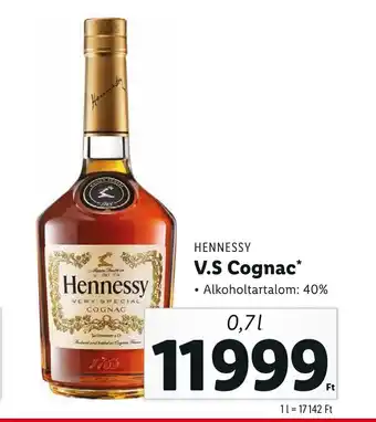 HENNESSY VS Cognac 0,7l
