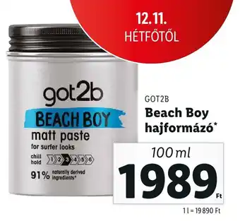 GOT2B Beach Boy hajformázó 100 ml