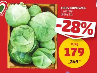 PENNY FEJES KÁPOSZTA 1 kg ajánlat