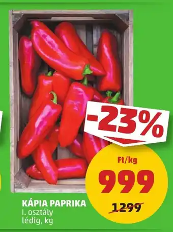 PENNY KÁPIA PAPRIKA 1 kg ajánlat